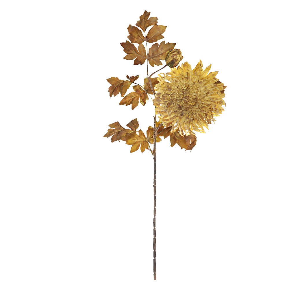 H.CRISANTEMO X2 (AMARELO OUTONO) 75cm