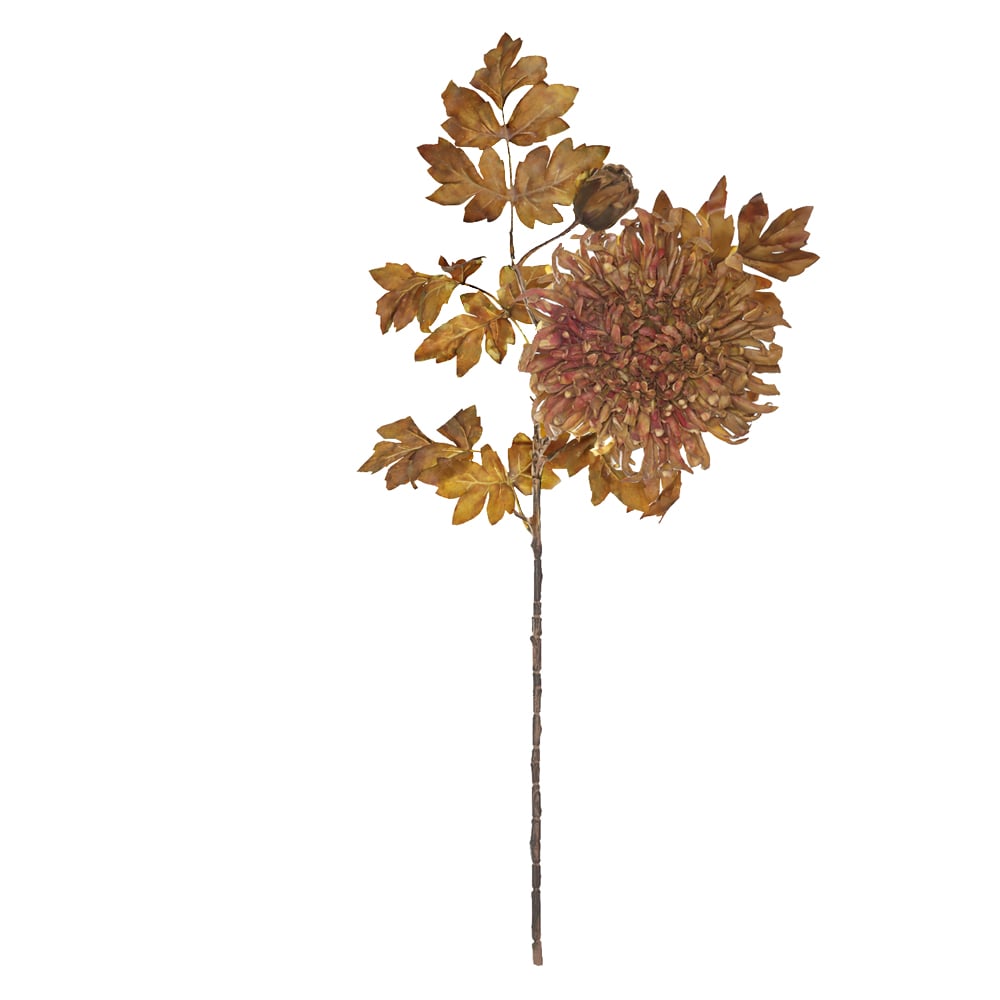 H.CRISANTEMO X2 (OCRE OUTONO) 75cm