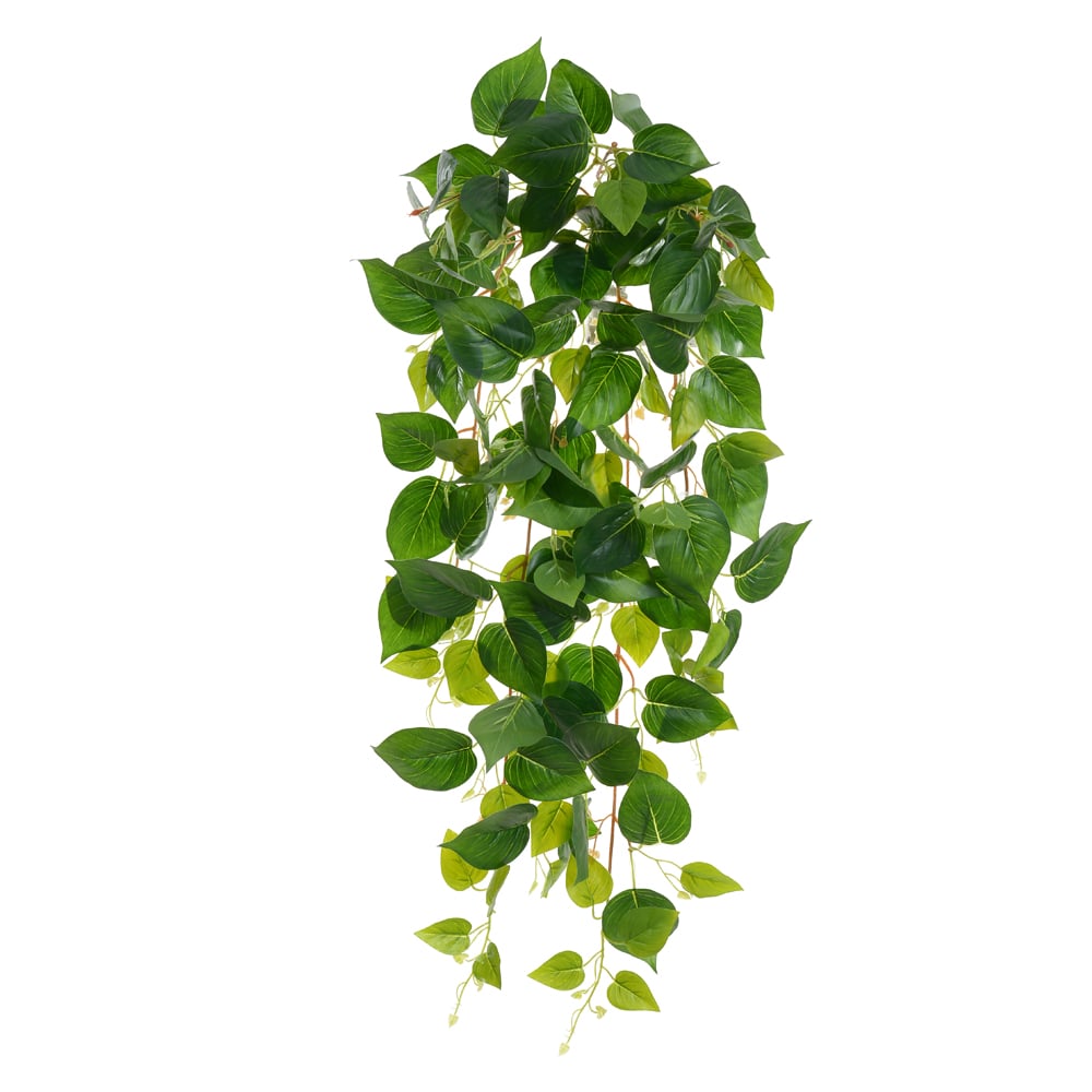 F.JIBOIA REAL TOQUE PENDURAR PLASTICO X133 (VERDE) 90cm