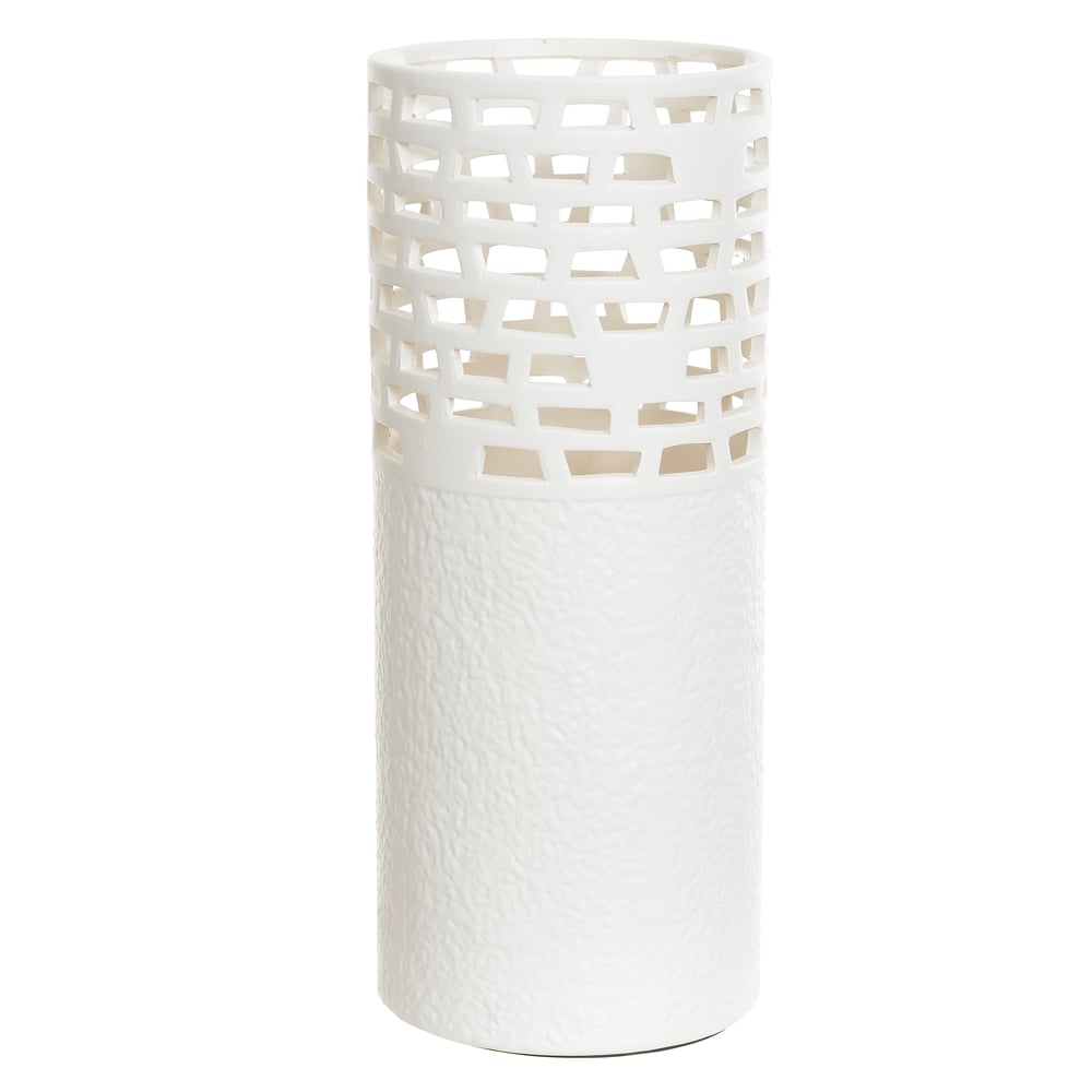 VASO DECORATIVO CERAMICA (OFF WHITE) 36,5cm 15d