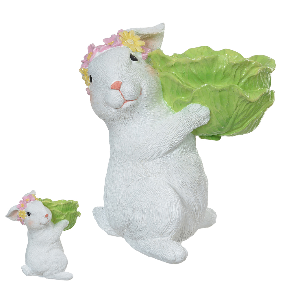 RESINA DECORATIVA (BRANCO VERDE) 17,4cm