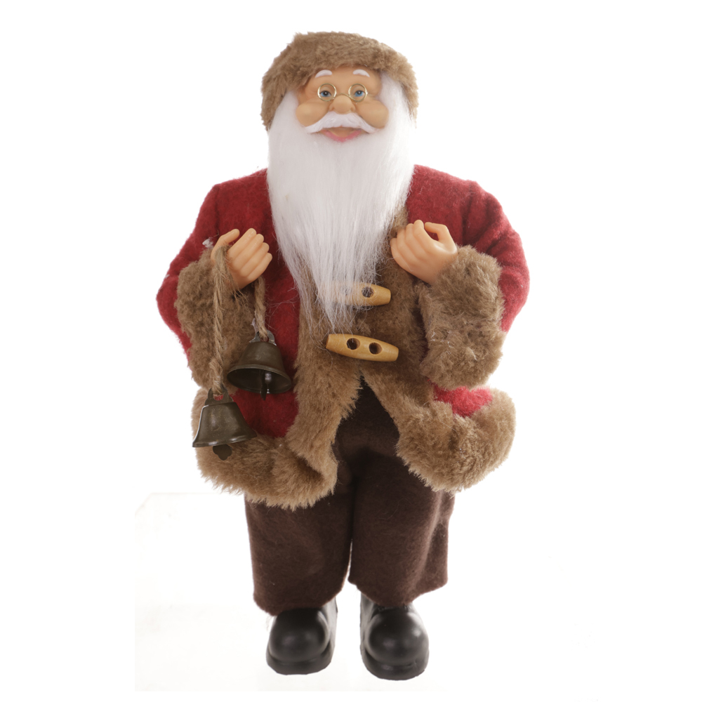 PAPAI NOEL NATAL EM PE (VERMELHO) 30cm