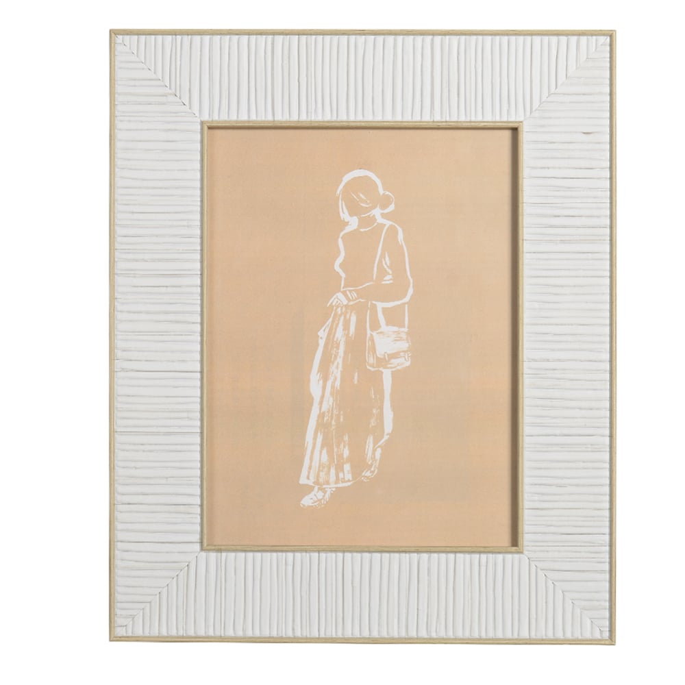 PORTA RETRATO 15X20CM (OFF WHITE) 27,5X22,5X1,4cm