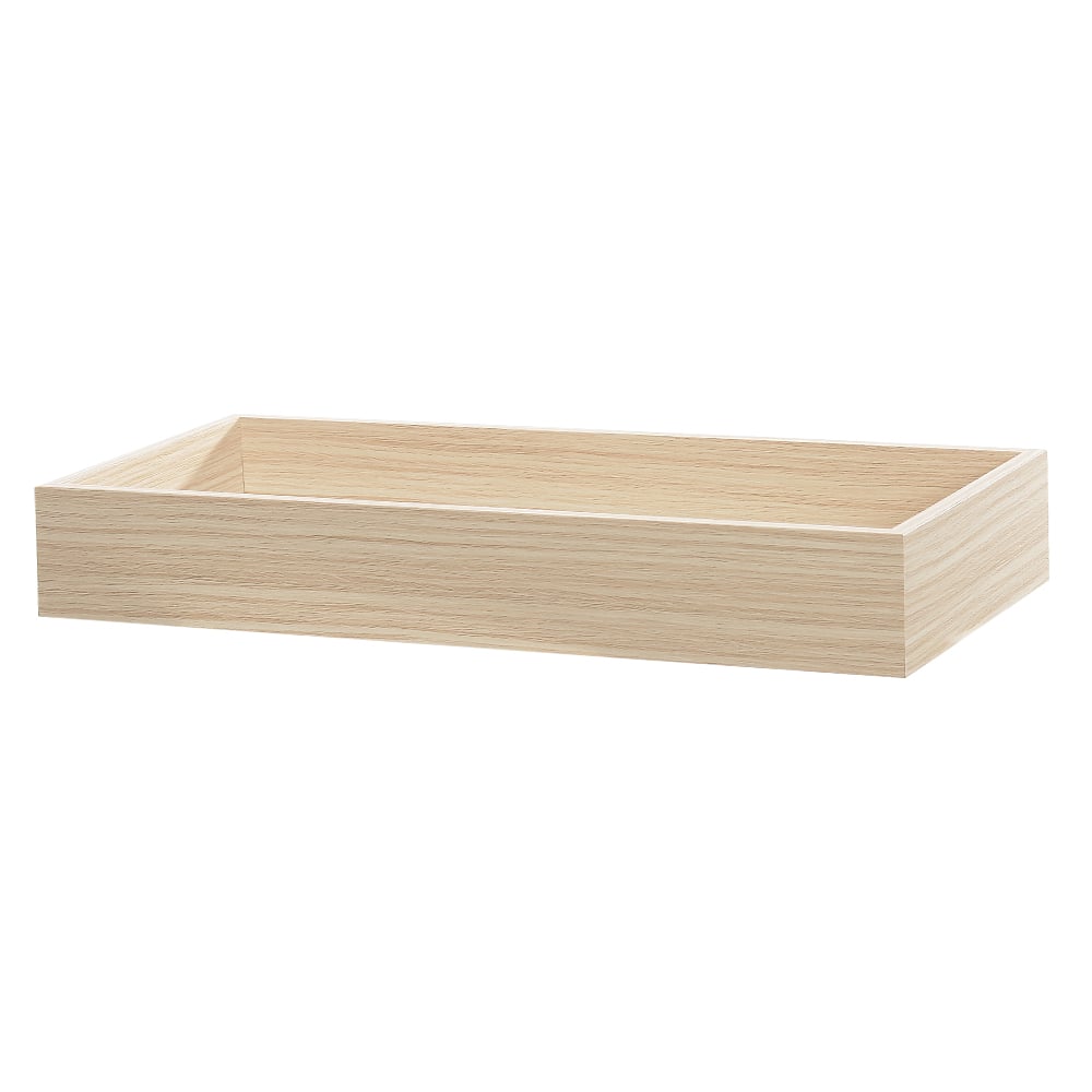 BANDEJA DECORATIVA MDF (BEGE) 35X15X5cm