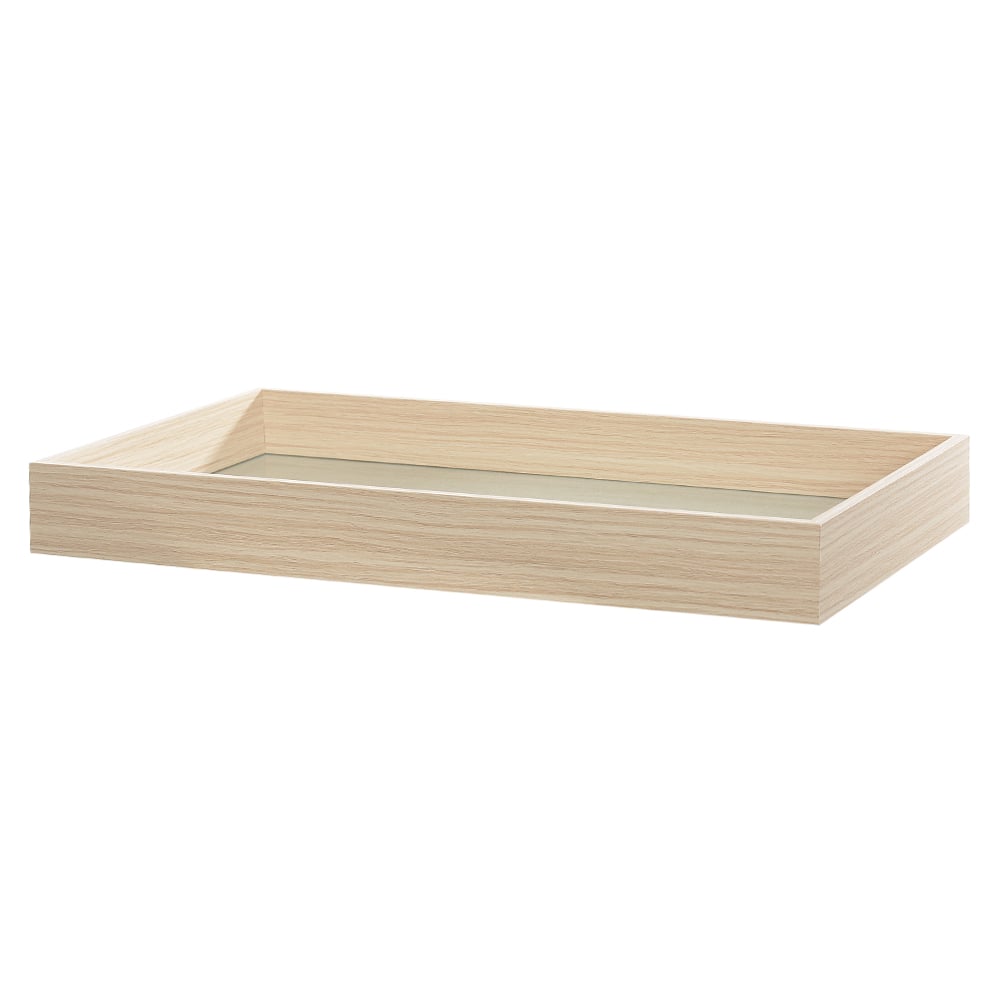 BANDEJA DECORATIVA MDF (BEGE) 45X25X5cm