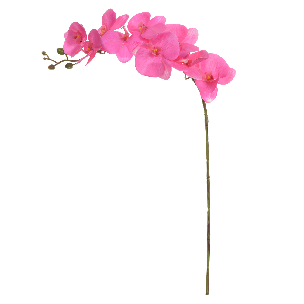 H.ORQUIDEA PHALAENOPSIS C/PRINT REAL TOQUE X9 (FUCSIA) 90cm