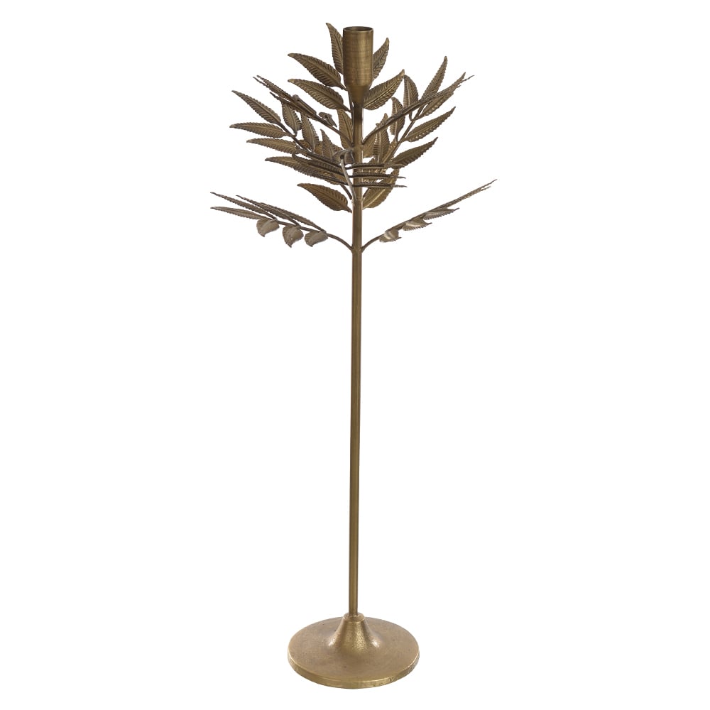 CASTICAL  DECORATIVO METAL (DOURADO) 55X17cm