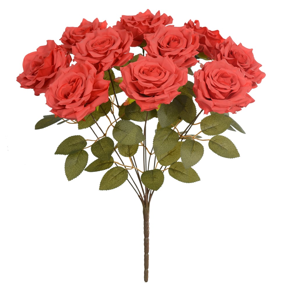 B.ROSA TRIANGULAR X10 (VERMELHO OUTONO) 43cm