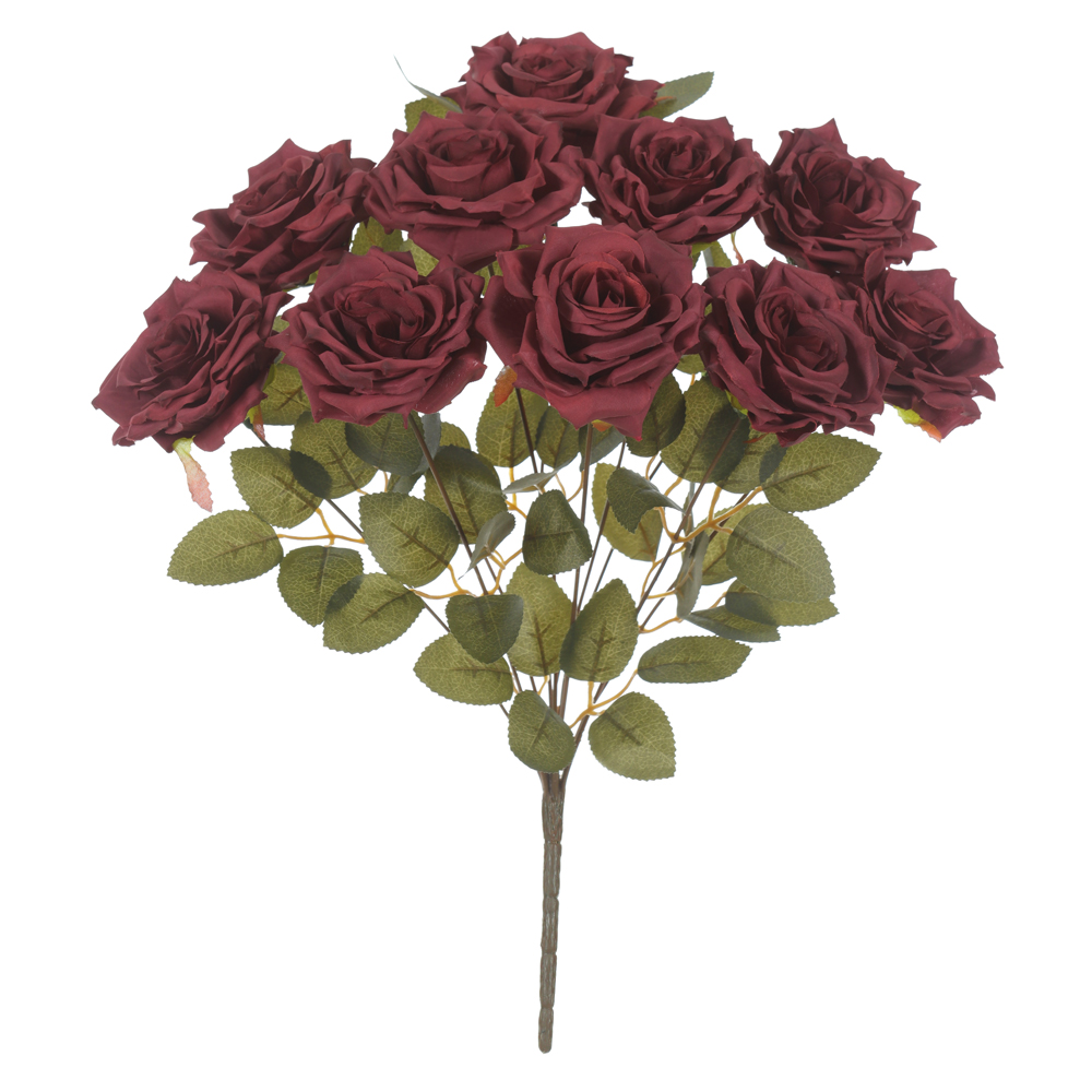 B.ROSA TRIANGULAR X10 (MARSALA OUTONO) 43cm