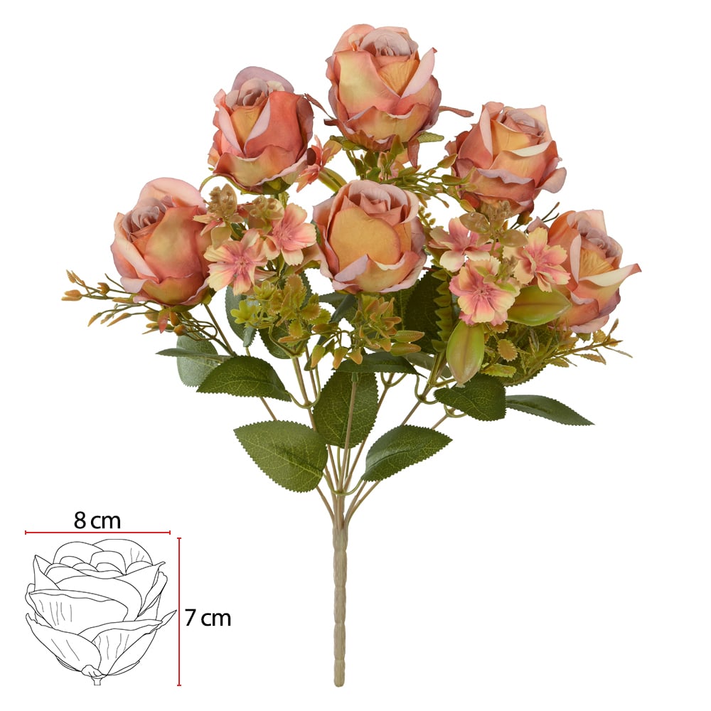 B.ROSA X9 (LARANJA OUTONO) 47cm