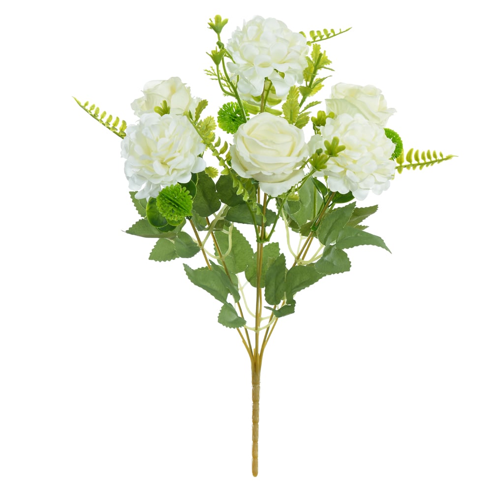 B.ROSA MUM X7 (CREME) 40cm