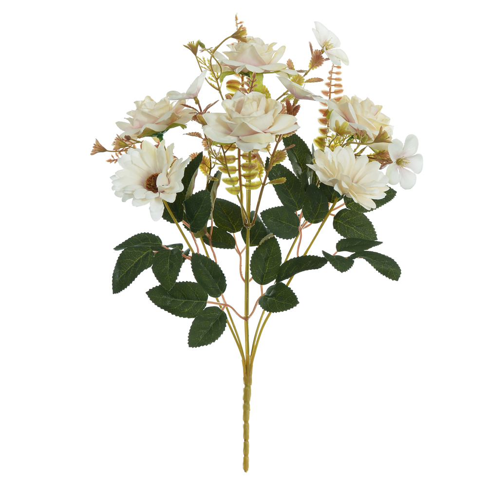 B.ROSA MARGARIDA X7 (OFF WHITE OUTONO) 34cm