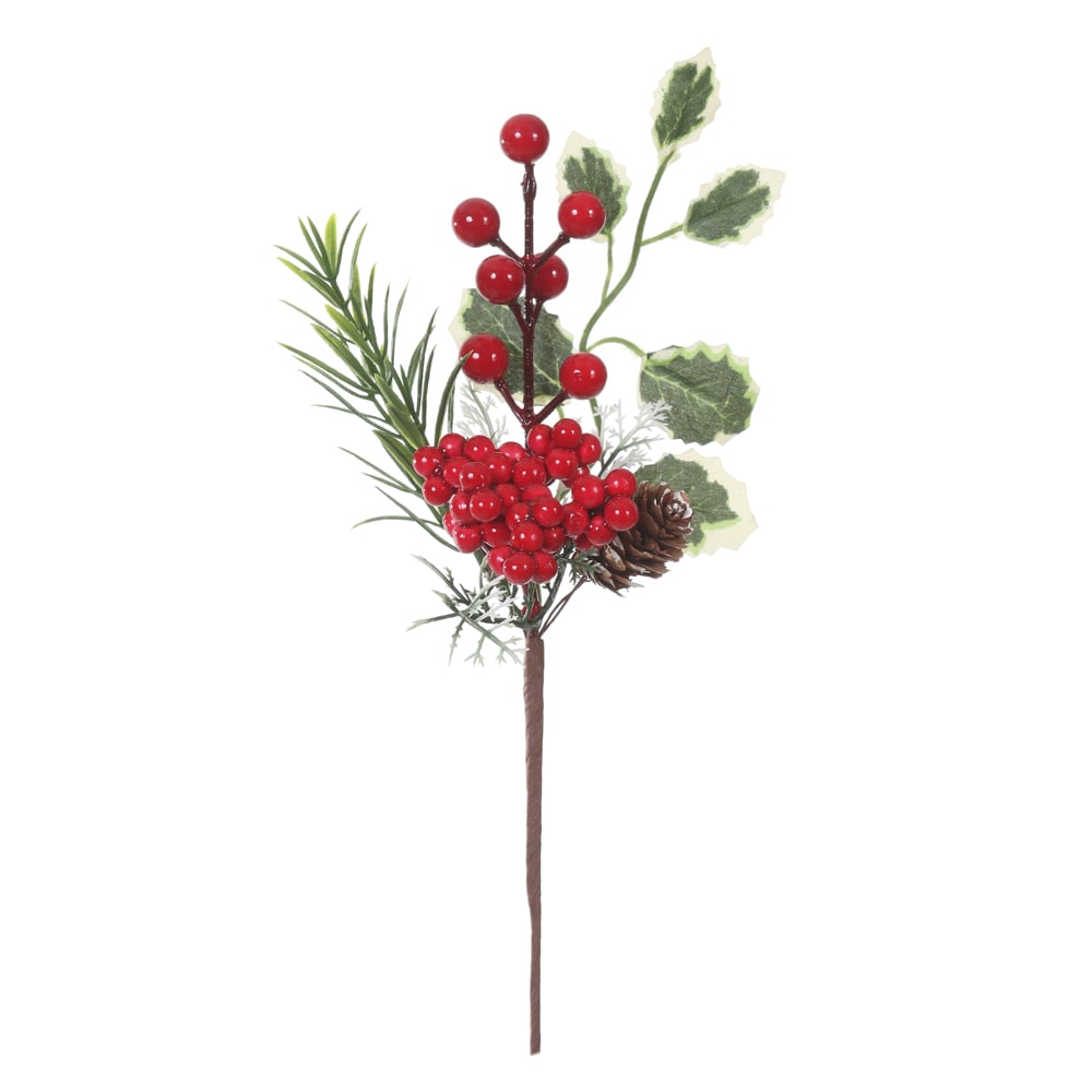 H.PICK BERRY NATAL (VERMELHO) 30cm
