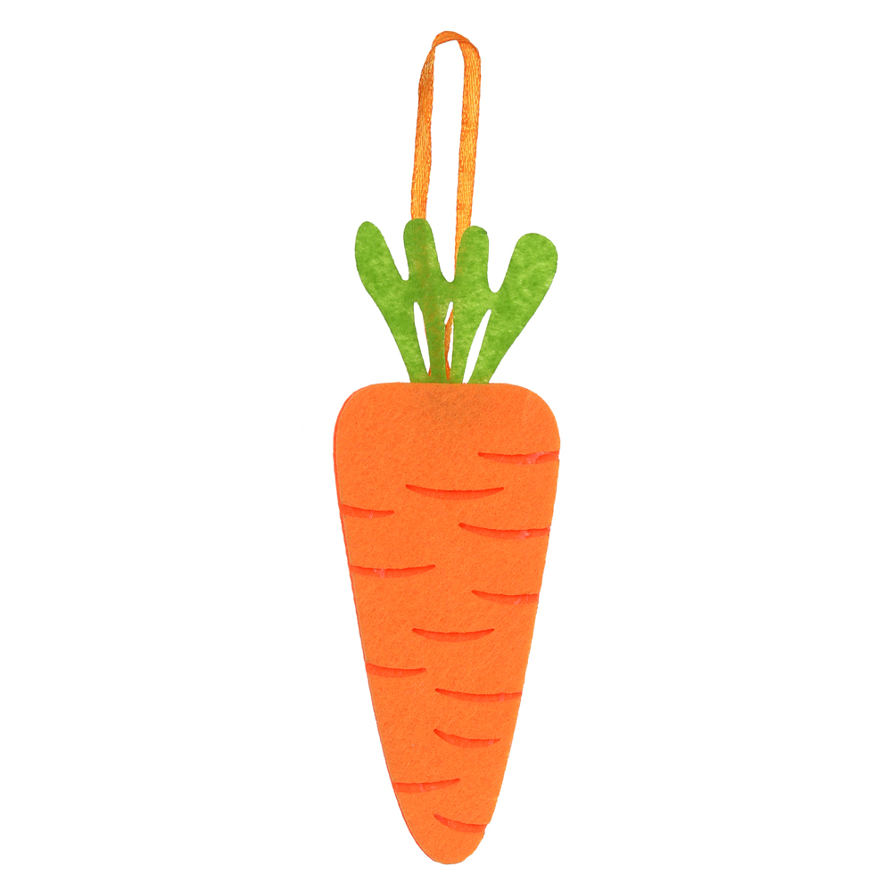 KIT ENFEITE CENOURA DECORATIVA C/4 UND (LARANJA) 12cm