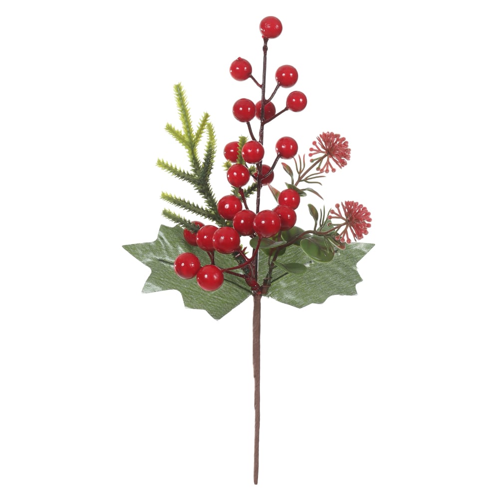 H.PICK BERRY NATAL (VERMELHO) 30cm