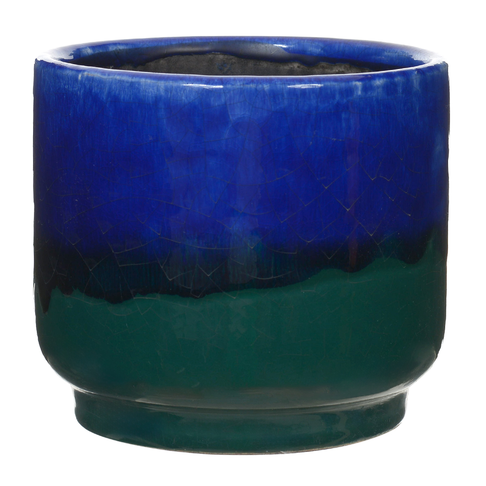 CACHEPOT CERAMICA (COLORIDO) 12,5cm 14d