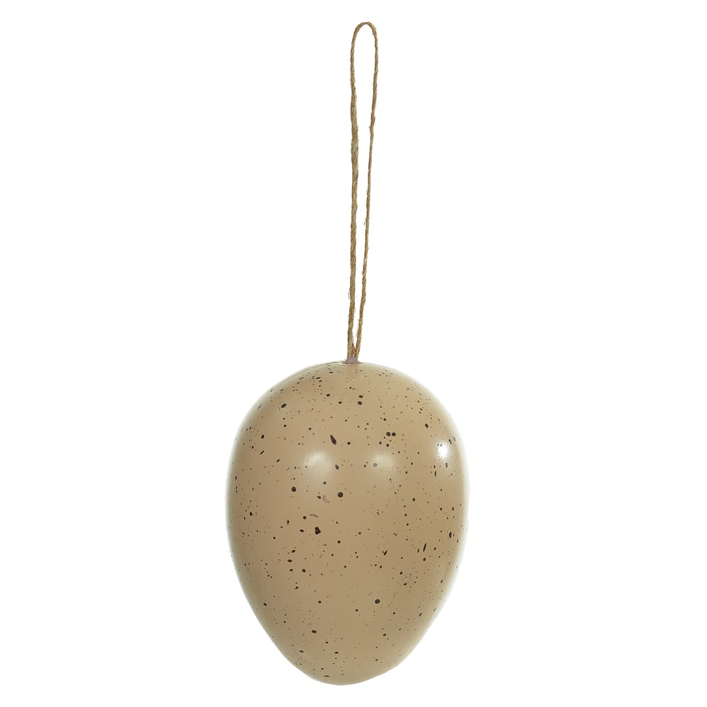 OVO PENDURAR (BEGE) 12cm