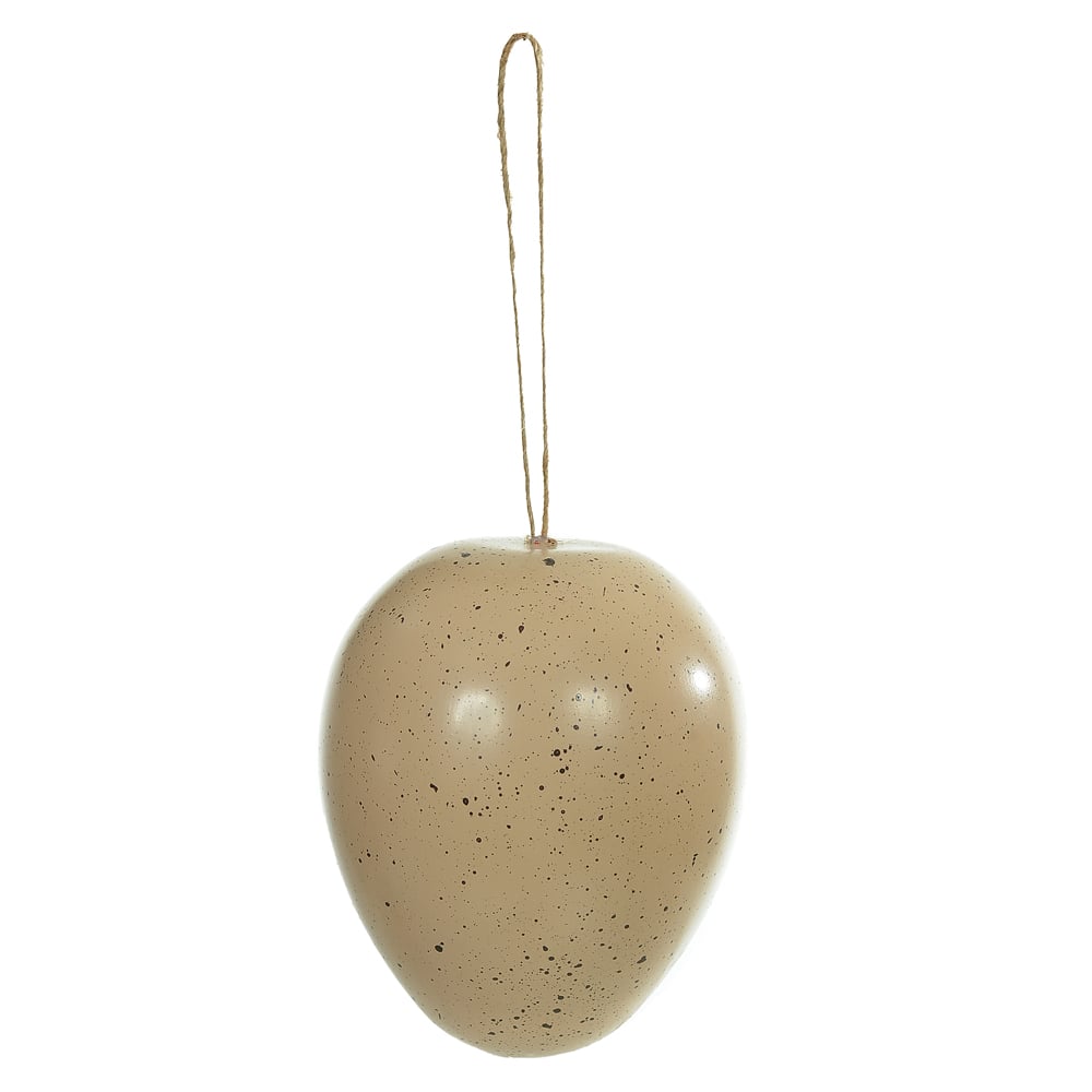 OVO PENDURAR (BEGE) 15cm