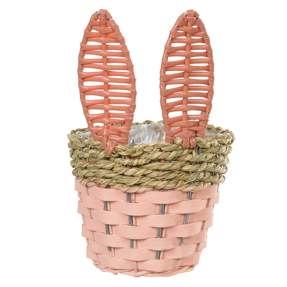 CESTO DECORATIVO (LARANJA) 14cm