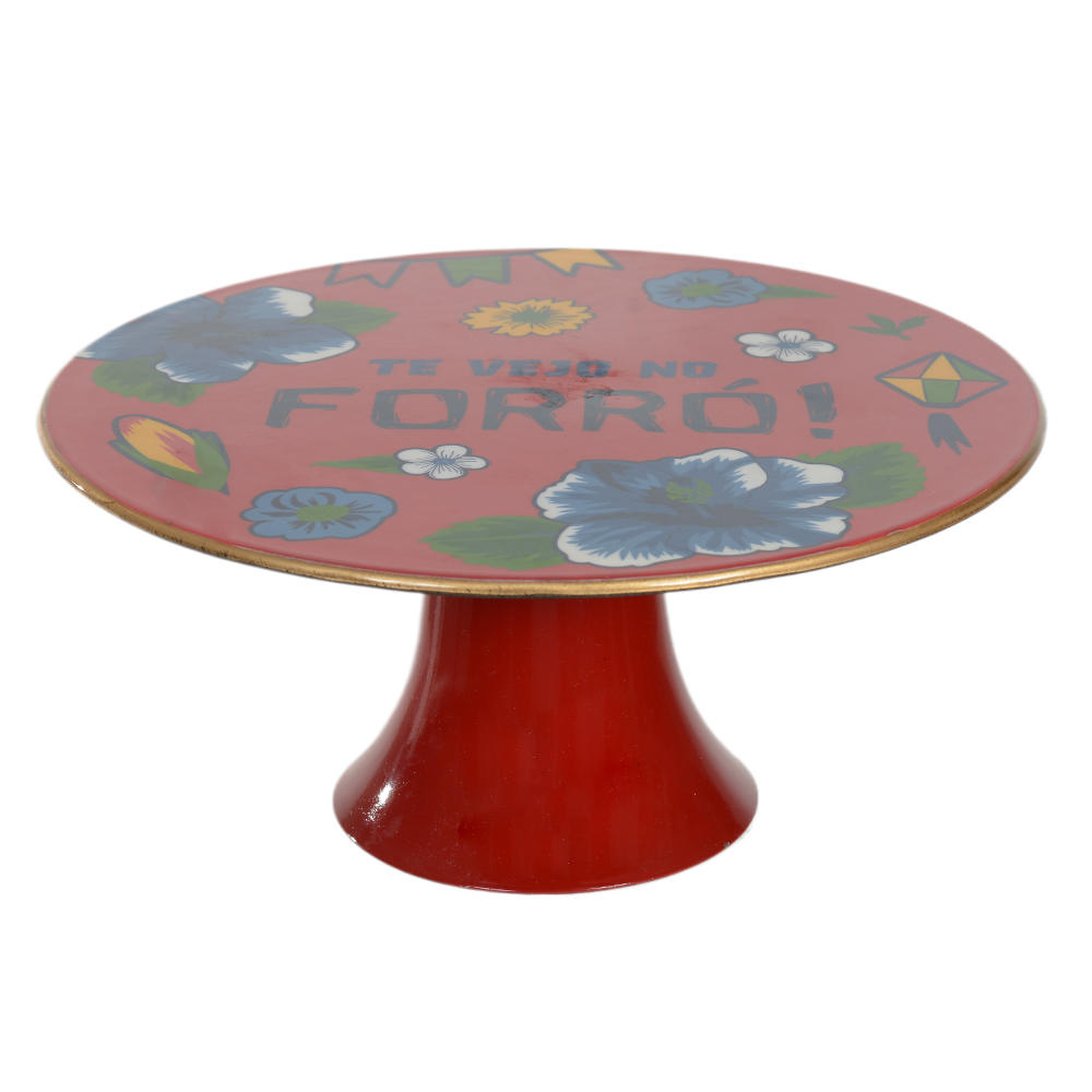 SUPORTE DOCES SAO JOAO (COLORIDO) 10X22cm 22D