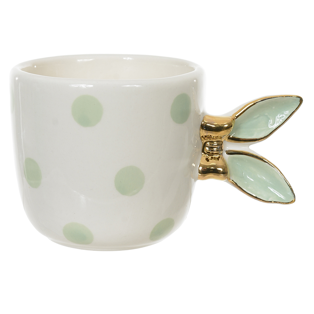 VASO DECORATIVO (VERDE DOURADO) 11,2cm