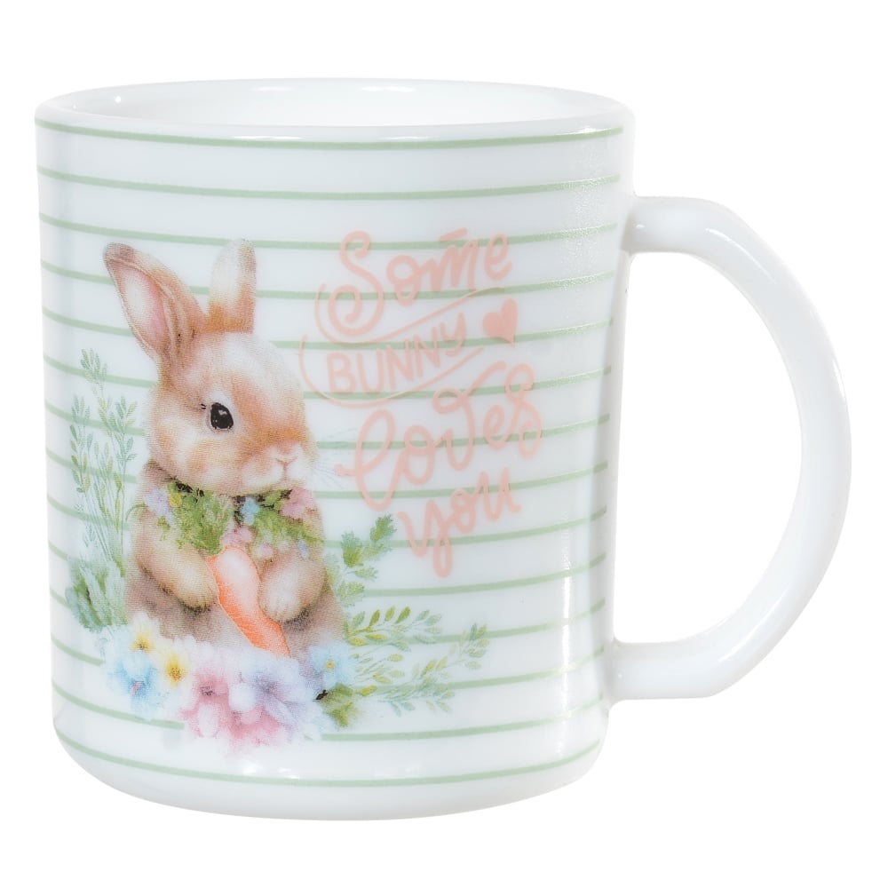 CANECA VIDRO OPALINO (COLORIDO) 9,4cm