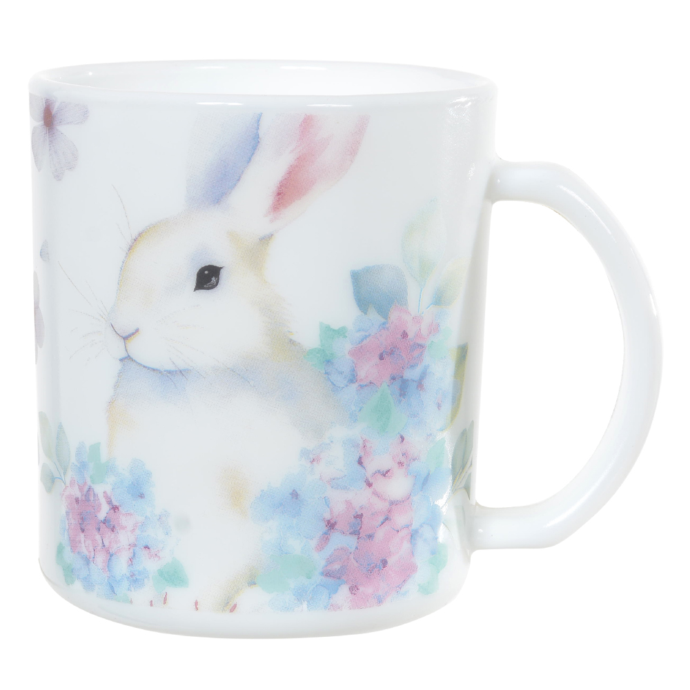 CANECA VIDRO OPALINO (COLORIDO) 9,4cm