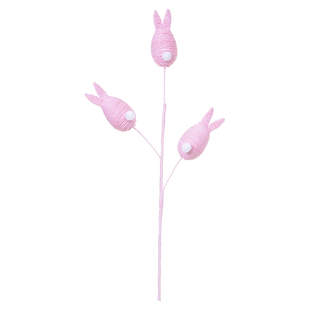 GALHO COELHO 3X (ROSA) 50cm