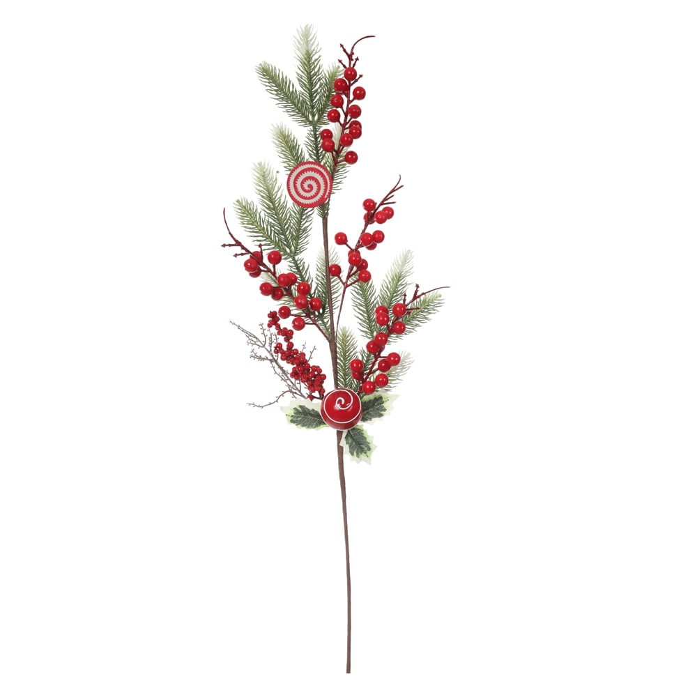 H.BERRY NATAL C/PINHA (VERMELHO) 80cm