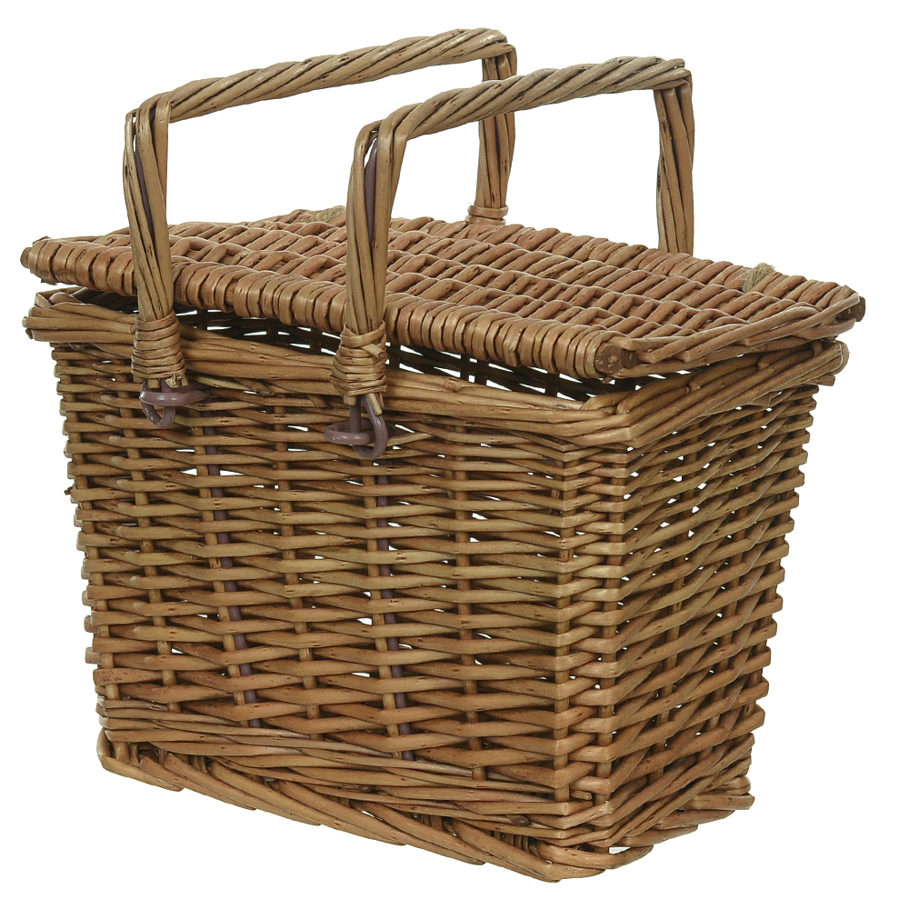 CESTO DECORATIVO (MARROM) 16,5X23cm