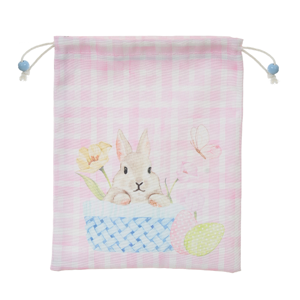 EMBALAGEM TECIDO (ROSA CLARO) 22X18cm