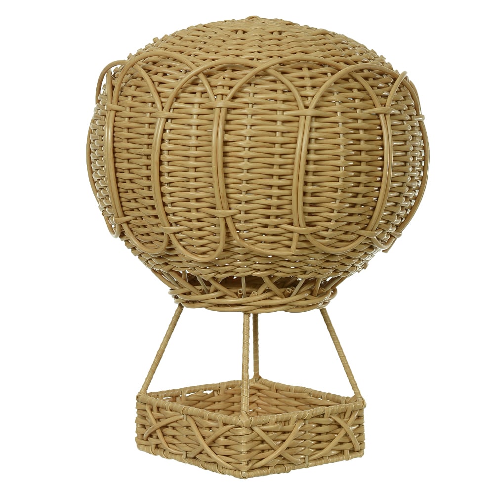 PASCOA BALAO  DECORATIVO 28X28X36,5cm (BEGE)