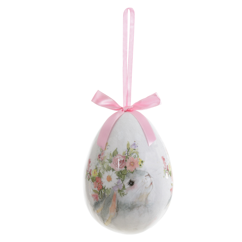 PASCOA ENFEITE OVO (COLORIDO) 20cm