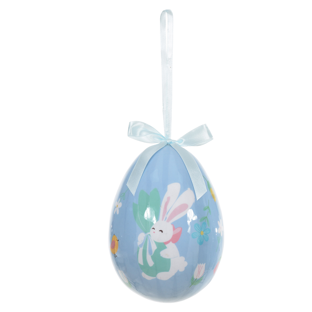 PASCOA ENFEITE OVO (COLORIDO) 20cm