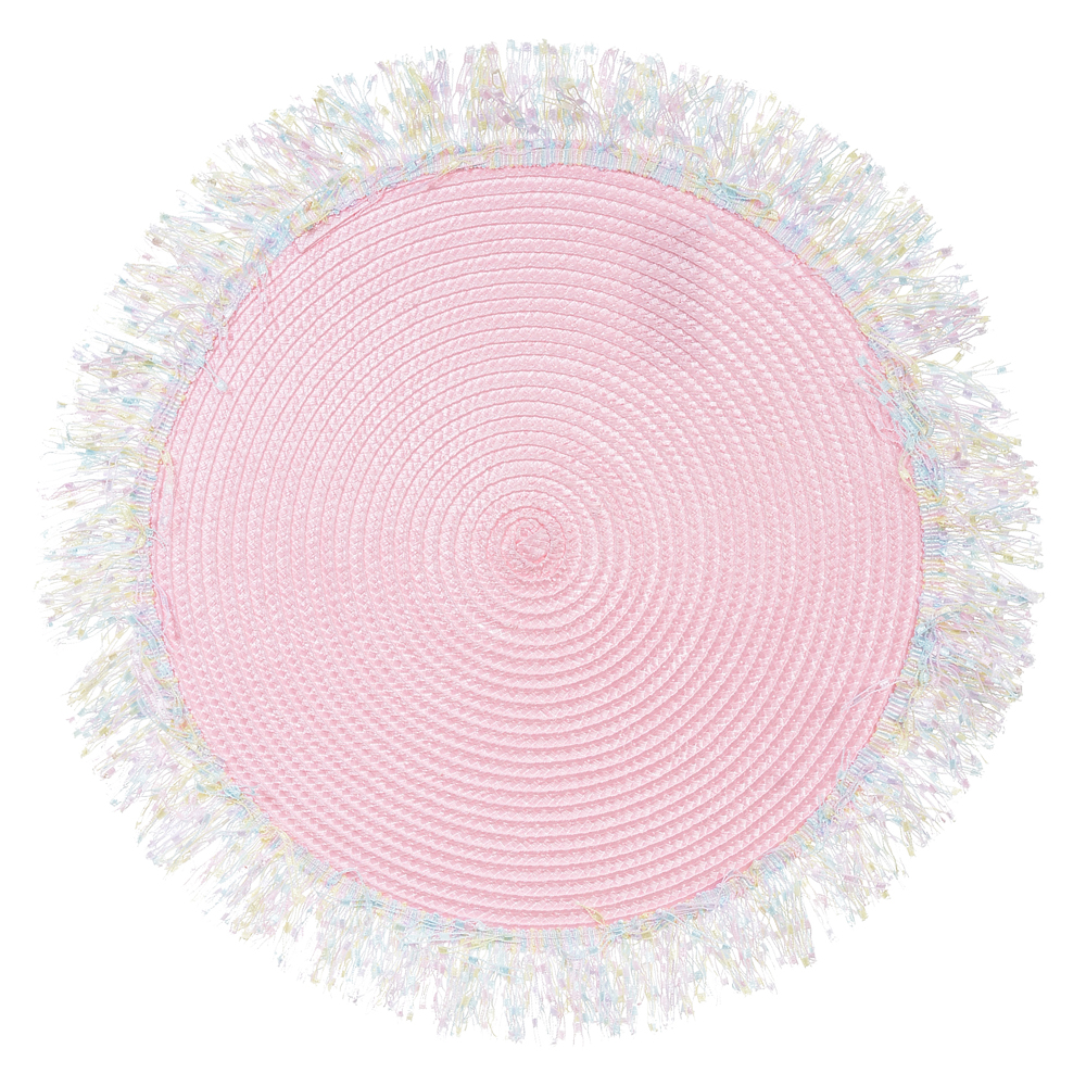 LUGAR AMERICANO FRANJAS (ROSA) 38cm