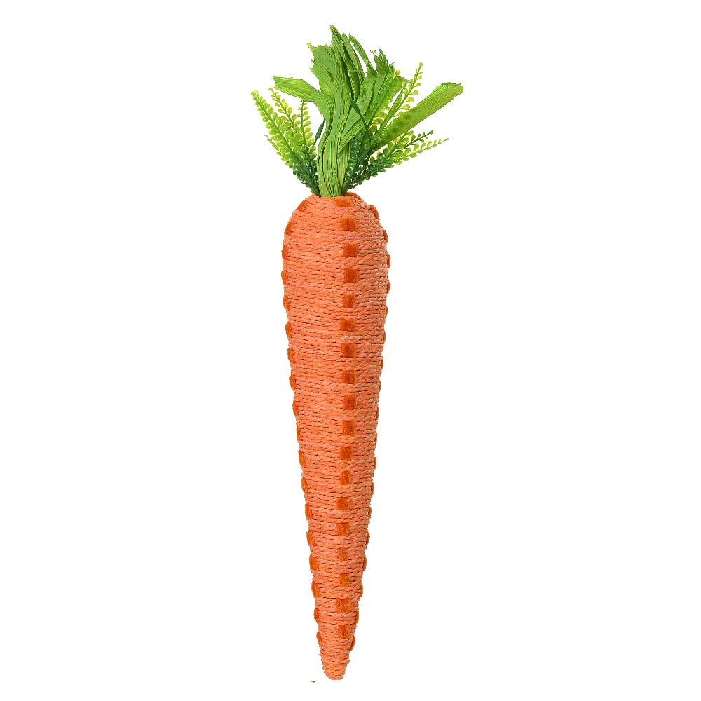 CENOURA DECORATIVA PALHA (LARANJA) 65cm