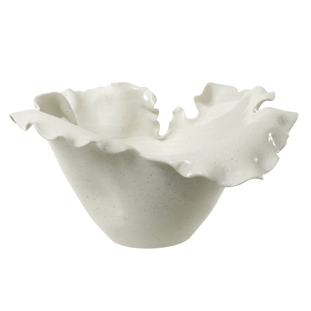VASO DECOR CERAMICA (BRANCO) 23cm 38d