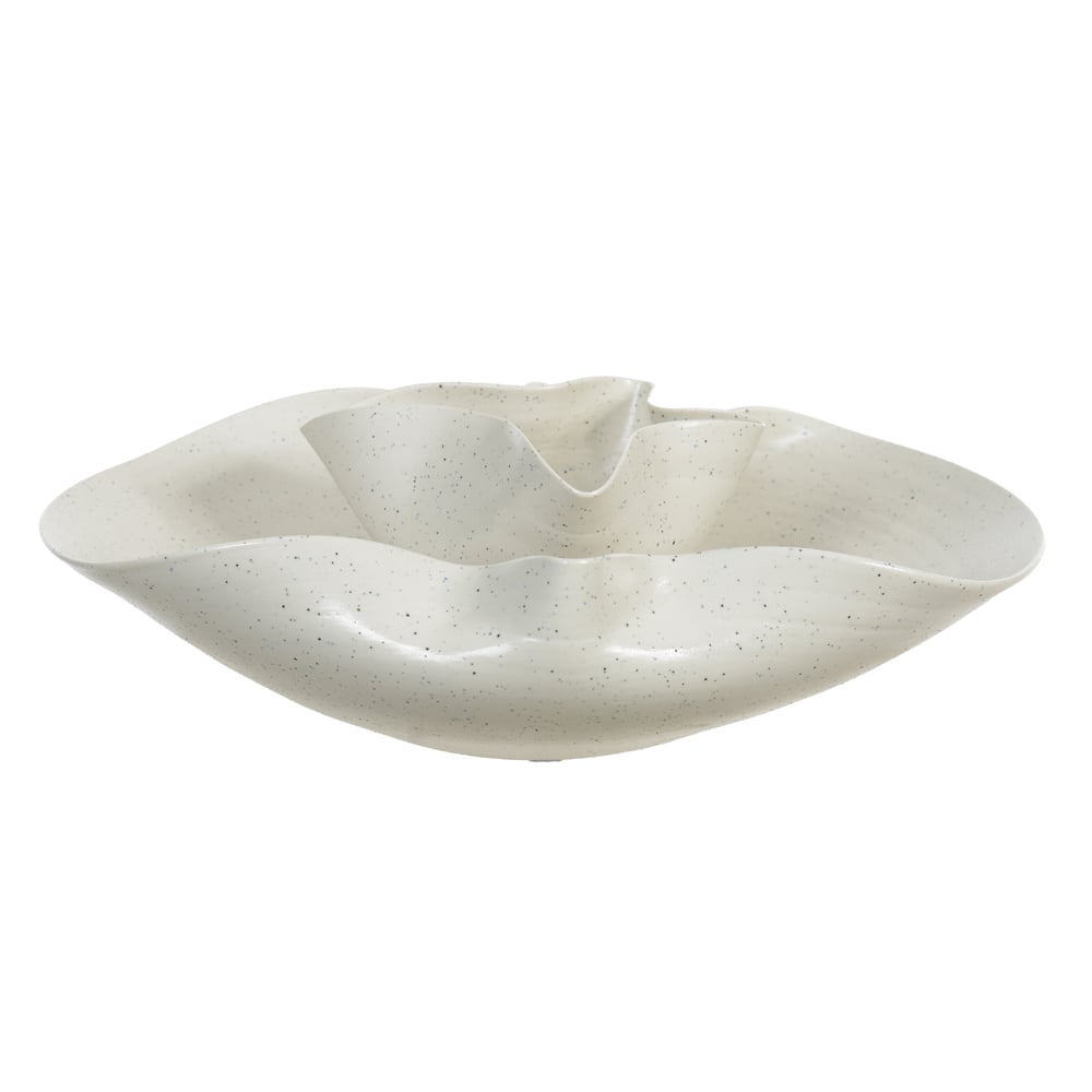 VASO DECOR CERAMICA (BRANCO) 12X37X31cm