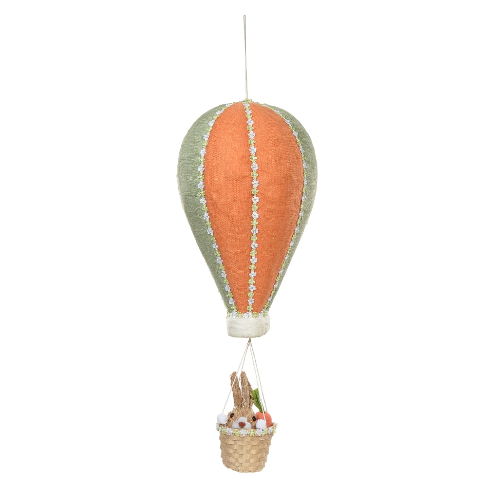 BALAO CESTO PENDURAR (VERDE LARANJA) 73cm