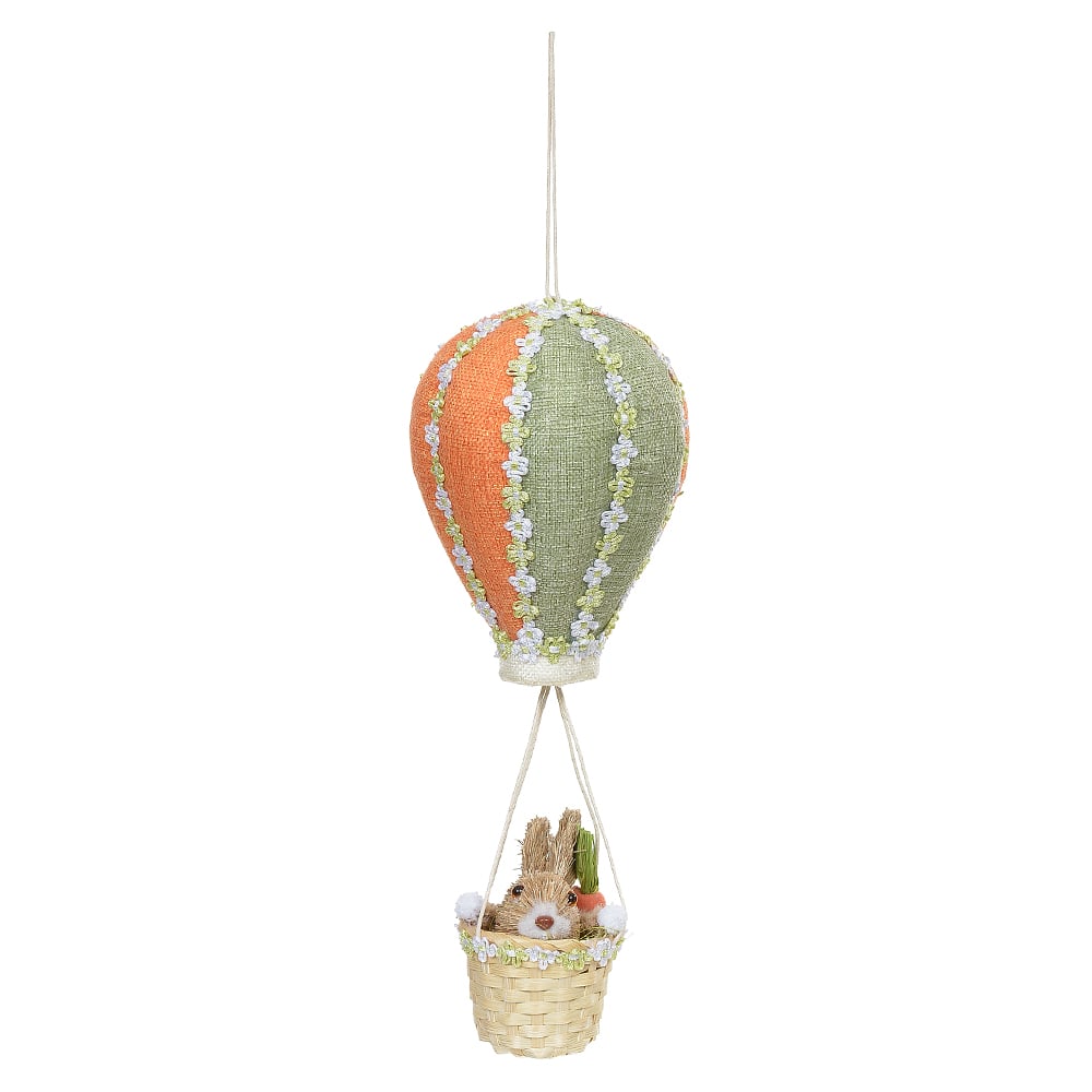 BALAO CESTO PENDURAR (VERDE LARANJA) 46cm