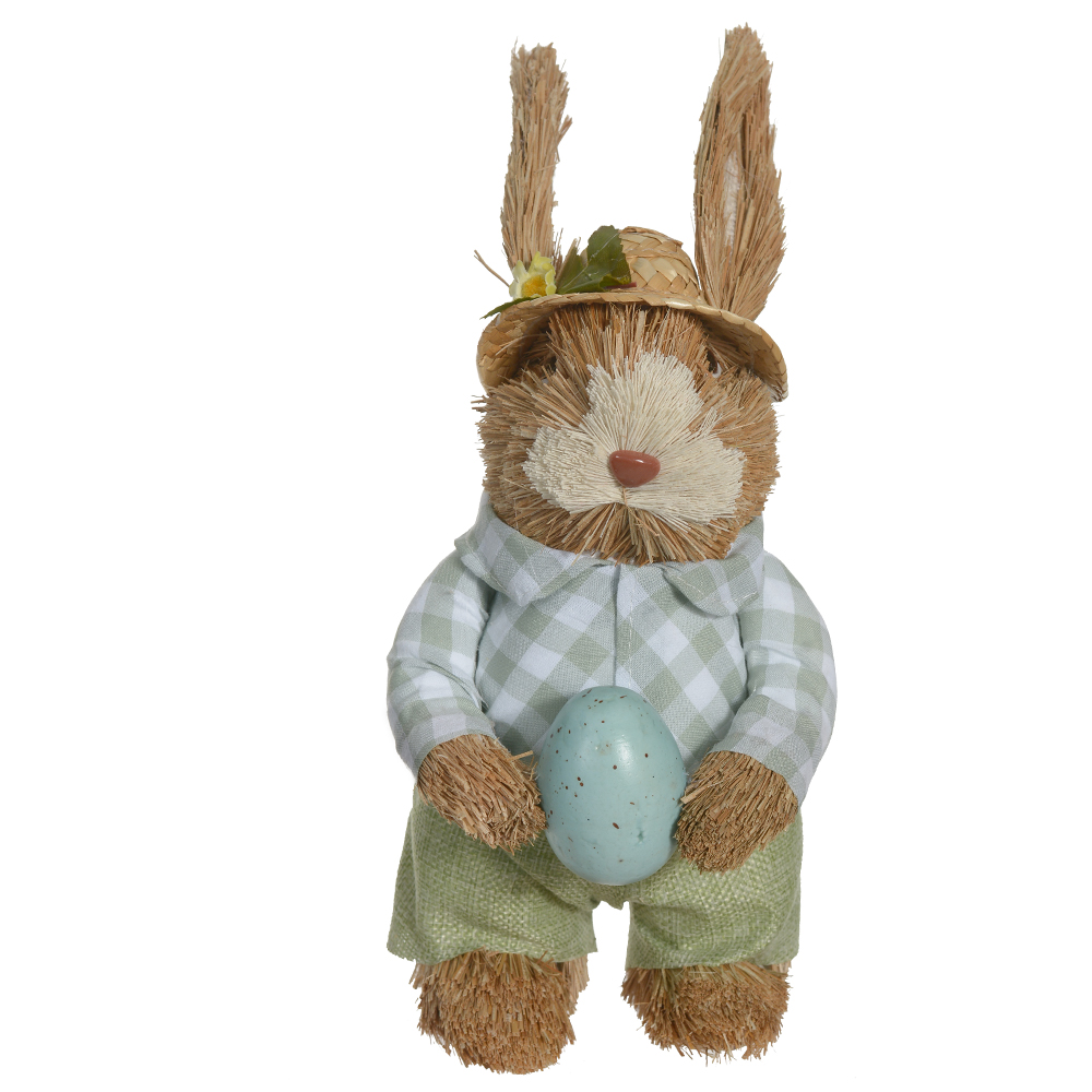 COELHO PALHA (VERDE) 33X14X14CM