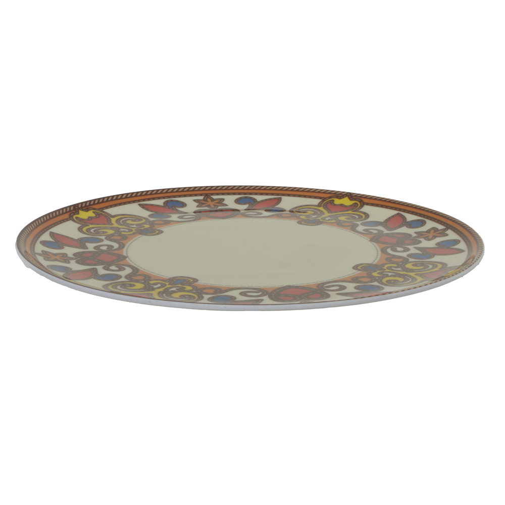 PRATO MELAMINA SAO JOAO RASO (COLORIDO) 25,5D