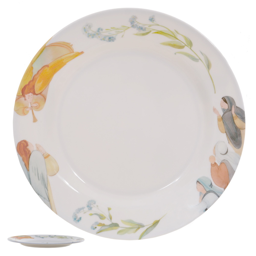 PRATO RASO MELAMINA (COLORIDO) 27,8D