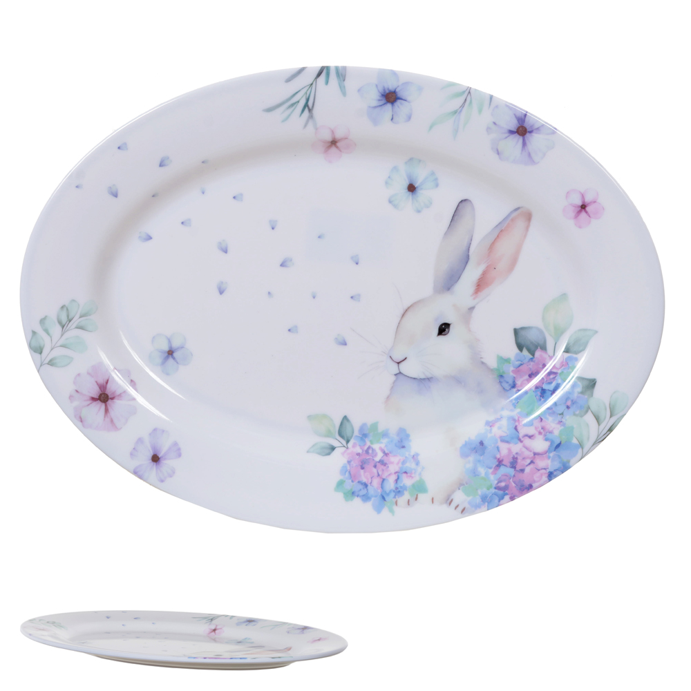 TRAVESSA MELAMINA (COLORIDO) 35,4X25,7X1,9cm