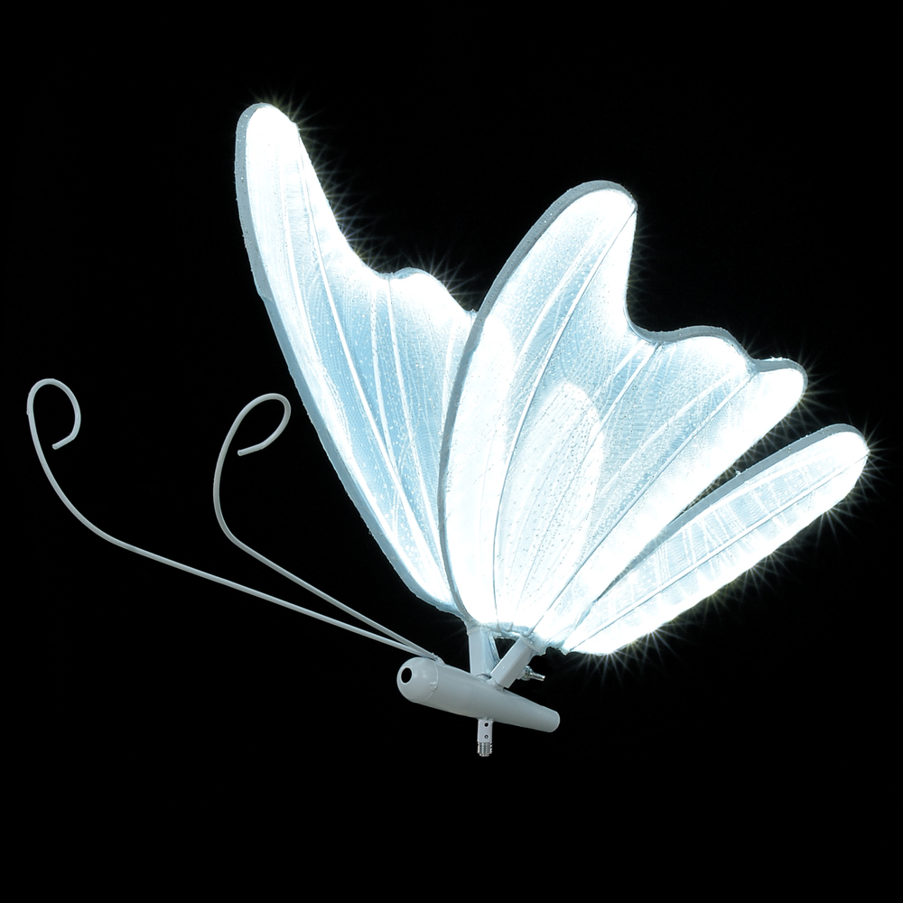 BORBOLETA LED (AZUL) 60cm