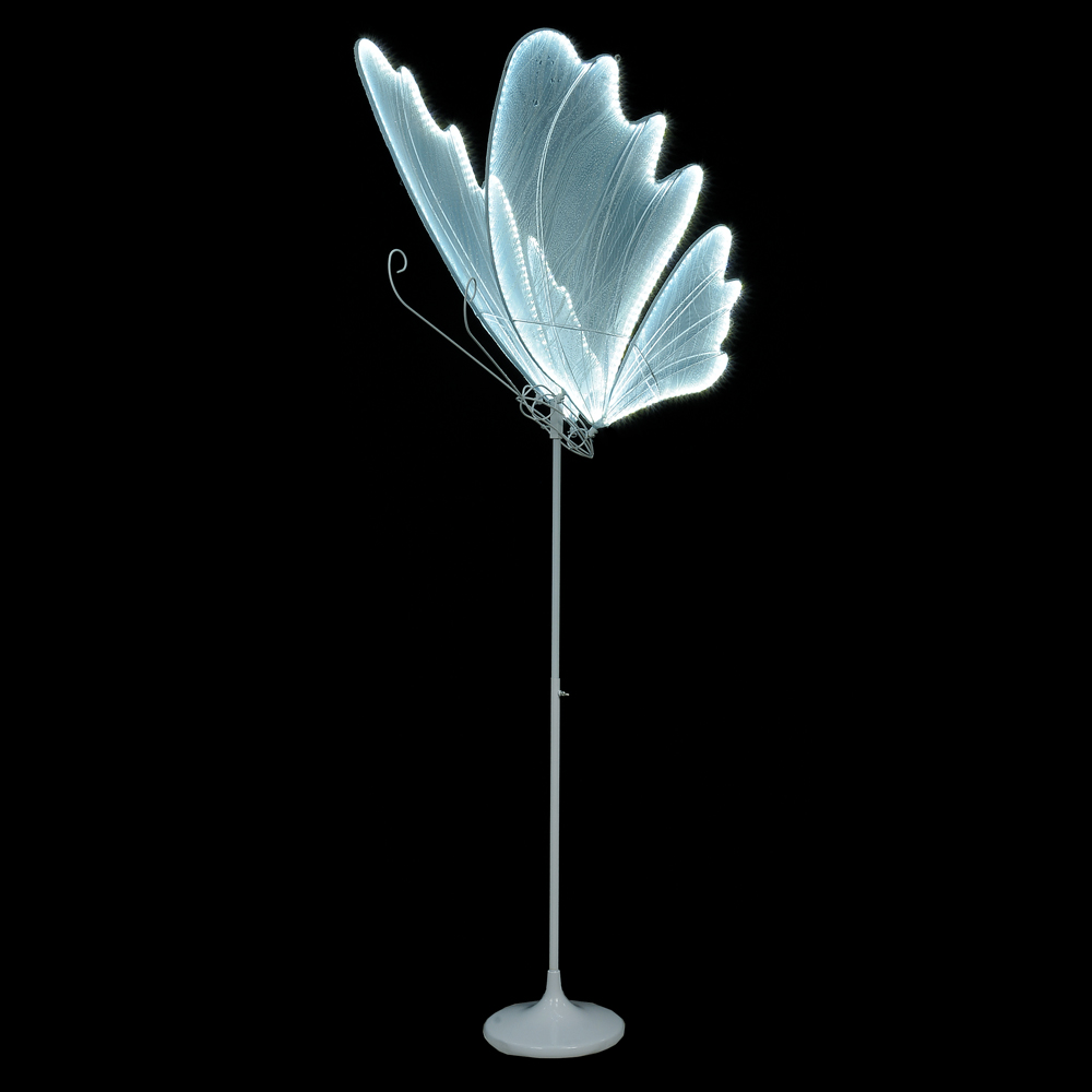 LUMINARIA BORBOLETA LED (AZUL) 1,02m