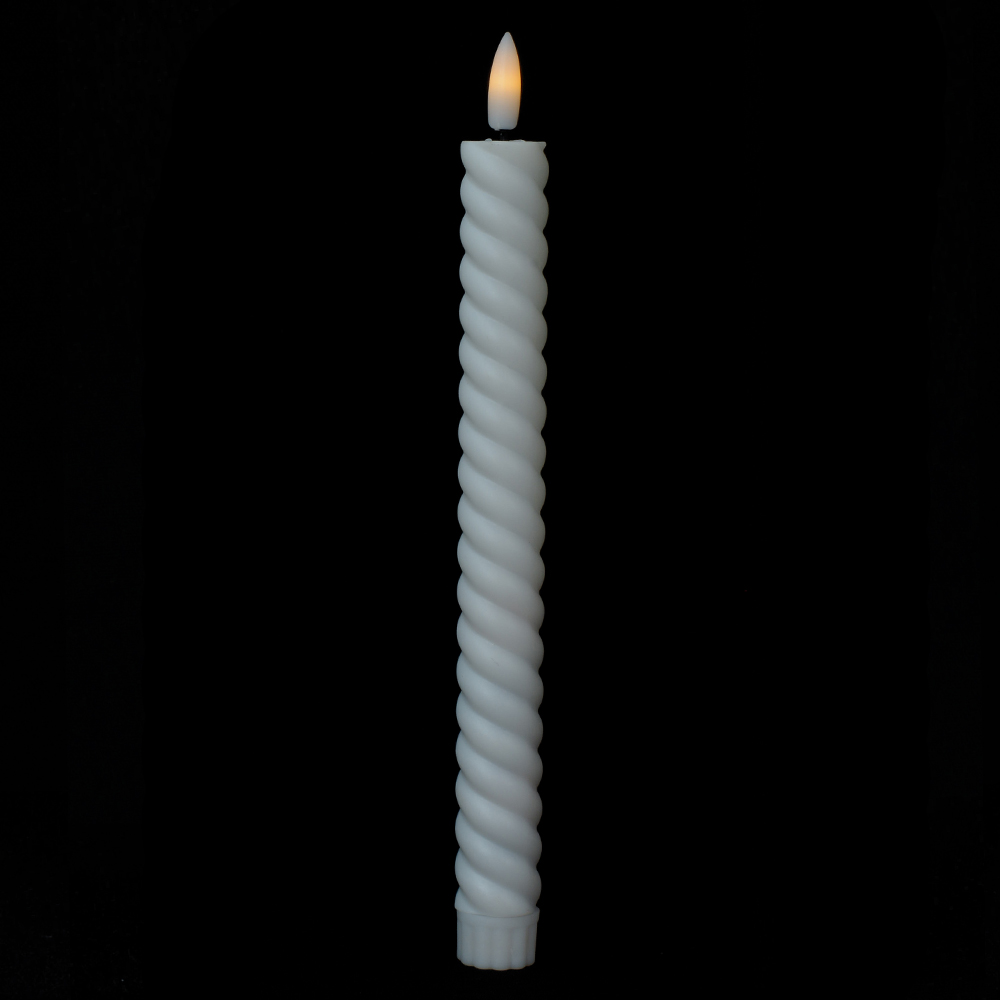 VELA LED C/2 UND (BRANCO QUENTE) 21cm