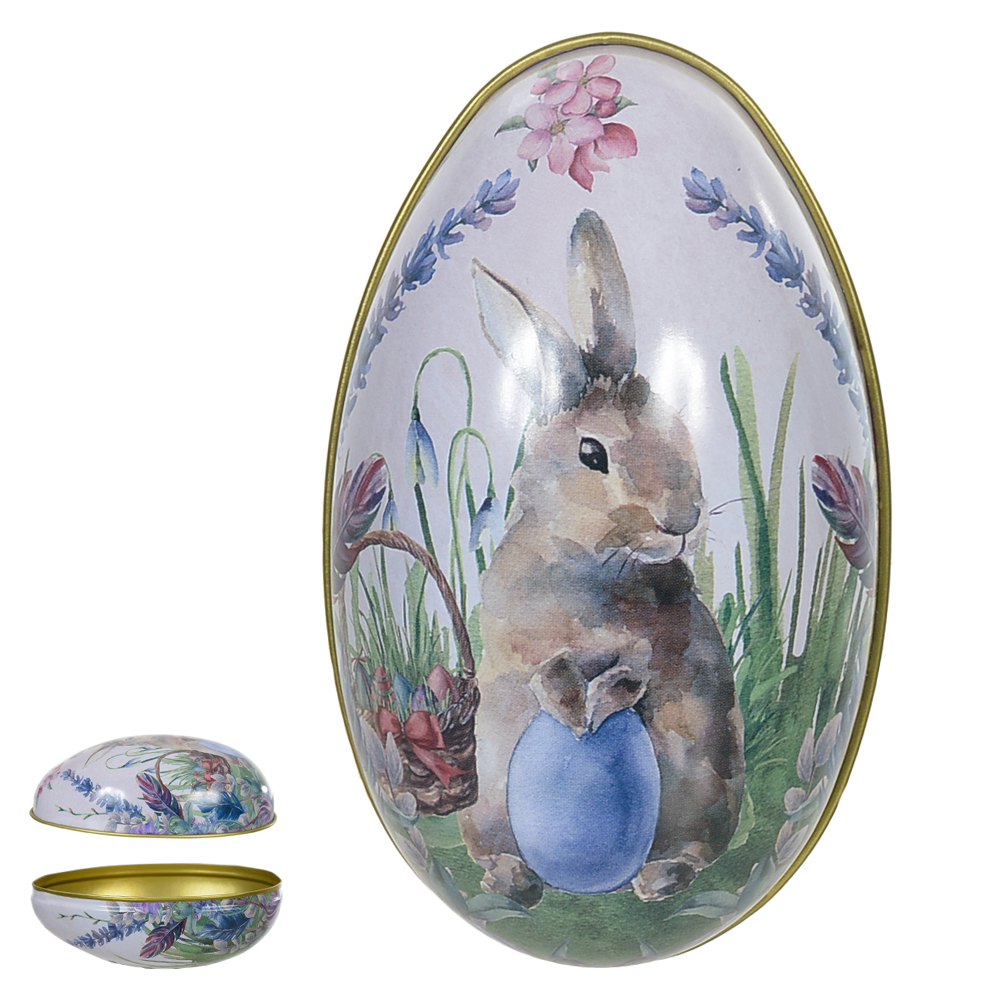 LATA DECORATIVA OVO (COLORIDO) 11cm