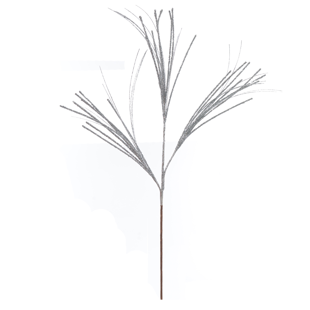 C.GRASS NATAL C/GLITTER (PRATA) 94cm