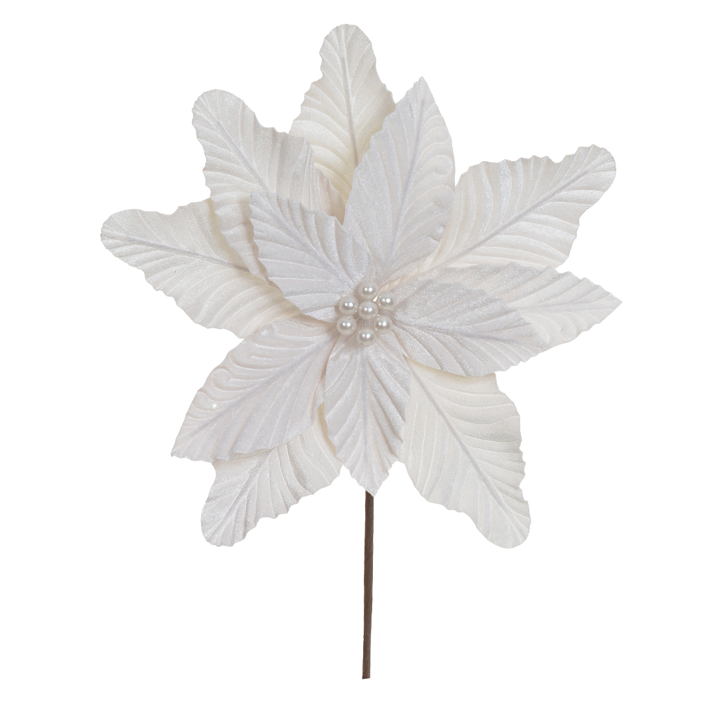 H.BICO PAPAGAIO NATAL AVELUDADO (OFF WHITE) 25cm 36d